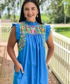 Ivy Jane Maria Midi (Blue) Dresses