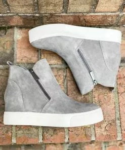 J Slides Sky Sneaker Waterpoof (Grey Suede) Shoes