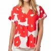 Crosby By Mollie Burch Martha Tunic (Poppy) Tops
