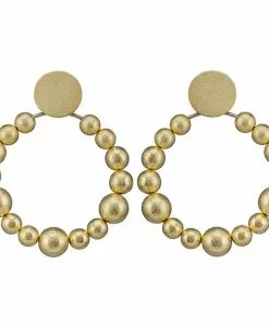 Sheila Fajl Brunella Frontal Hoops (Gold)