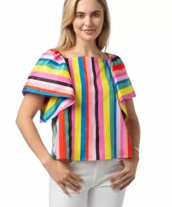 Crosby By Mollie Burch Campbell Top (Boardwalk Stripe)