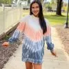 Mudpie Mattie Tie Dye Dress Multi Dresses