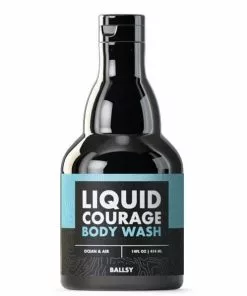 Ballsy Gifts For Him Liquid Courage Body Wash (Ocean & Air)