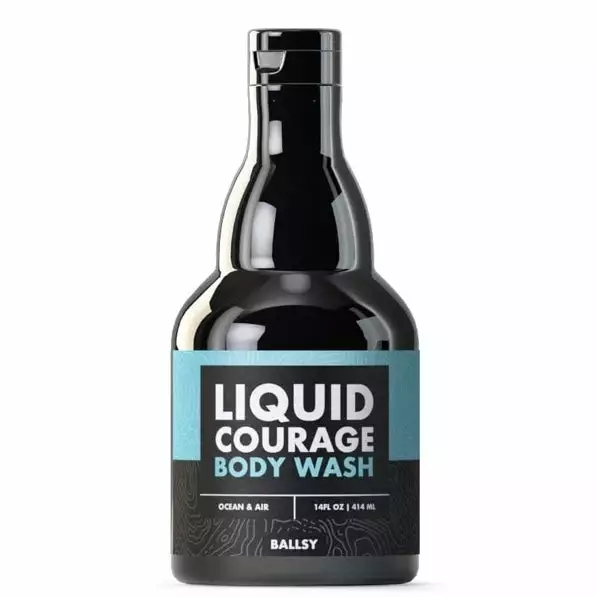 Ballsy Gifts For Him Liquid Courage Body Wash (Ocean & Air) 3 Ballsy Gifts For Him Liquid Courage Body Wash (Ocean & Air)