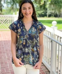 OO Boutique Emery Raglan (MDB) Tops