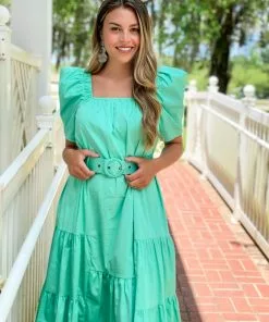Crosby By Mollie Burch Lena Dress (Bahama Blue) Dresses