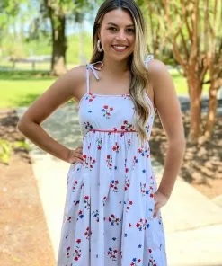 Olivia James The Label Malin Dress (Hampton Floral)