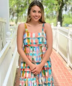 Marie Oliver Petra Dress (Madras) 12 Marie Oliver Petra Dress (Madras)