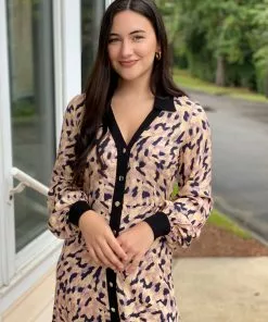 Fresha London Mercedes Dress (Brush Animal)