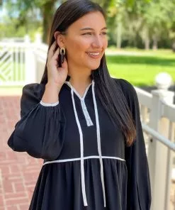 Sheila Fajl Small Shakedown Earrings (Black)