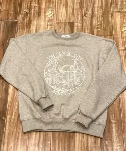 Peach State Pride Athens Montage Sweatshirt (Gray)
