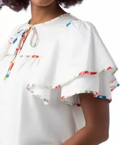 Crosby By Mollie Burch Nadine Top (White)