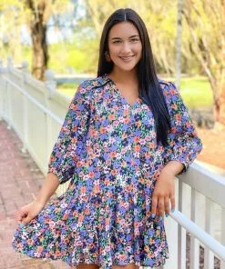 Fresha London Dresses Cassie Dress (Festive)