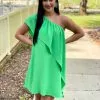 Trina Turk Satisfied Dress (Greenery) 1 Trina Turk Satisfied Dress (Greenery)