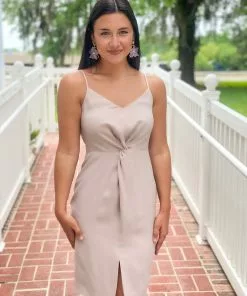 Trina Turk Dresses Sunbathe Dress (Flawless Beige)