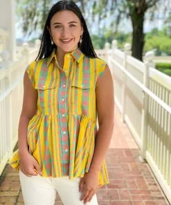 Ivy Jane Sundancing Top (Yellow)