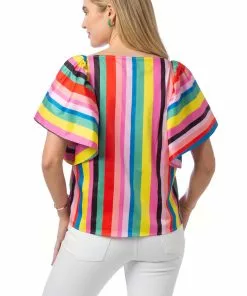 Crosby By Mollie Burch Campbell Top (Boardwalk Stripe)