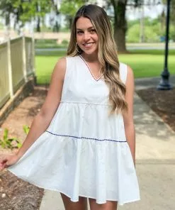 Queen Of Sparkles Dresses Flag Back Dress