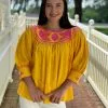 Ivy Jane Tops Teresa Top (Marigold) 2 Ivy Jane Tops Teresa Top (Marigold)