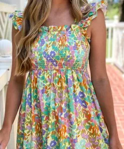 Crosby By Mollie Burch Wren Dress (Coral Reef) Dresses