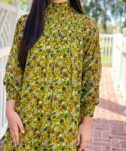 Olivia James The Label Piper Dress (Liberty Celery) 11 Olivia James The Label Piper Dress (Liberty Celery)