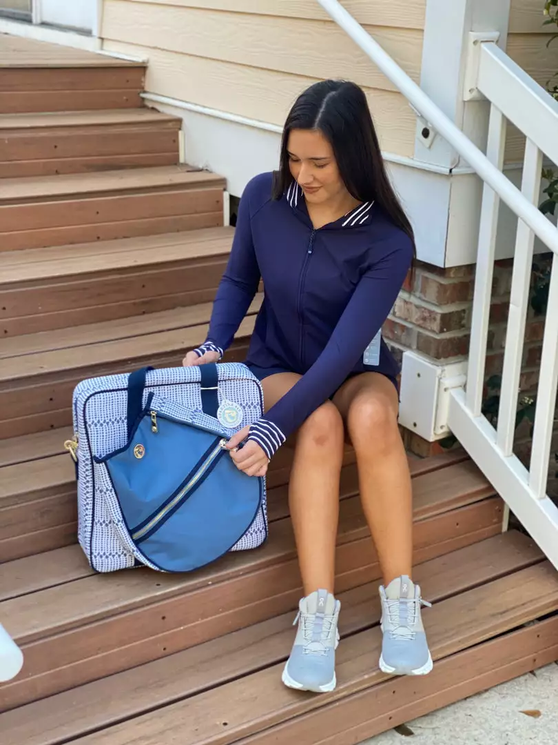 Southern Tide Viviette Performance Full Zip (Nautical Navy) Outerwear 4 Southern Tide Viviette Performance Full Zip (Nautical Navy) Outerwear