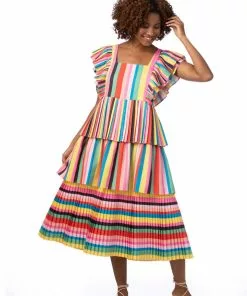 Crosby By Mollie Burch Frida Dress (Boardwalk Stripe)