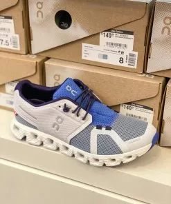 OnCloud Cloud 5 (Lavender/Chambray) Shoes