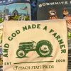 Peach State Pride And God Made A Farmer SS Pocket Tee (Oatmeal) Tops 2 Peach State Pride And God Made A Farmer SS Pocket Tee (Oatmeal) Tops