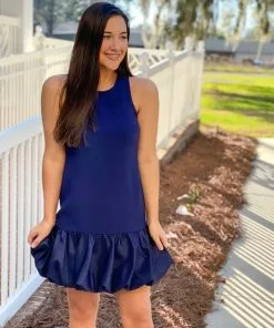 Trina Turk Bamboo Dress (Ink)