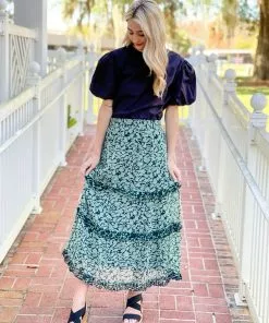 Olivia James The Label Lindsay Skirt (Geo Spot)