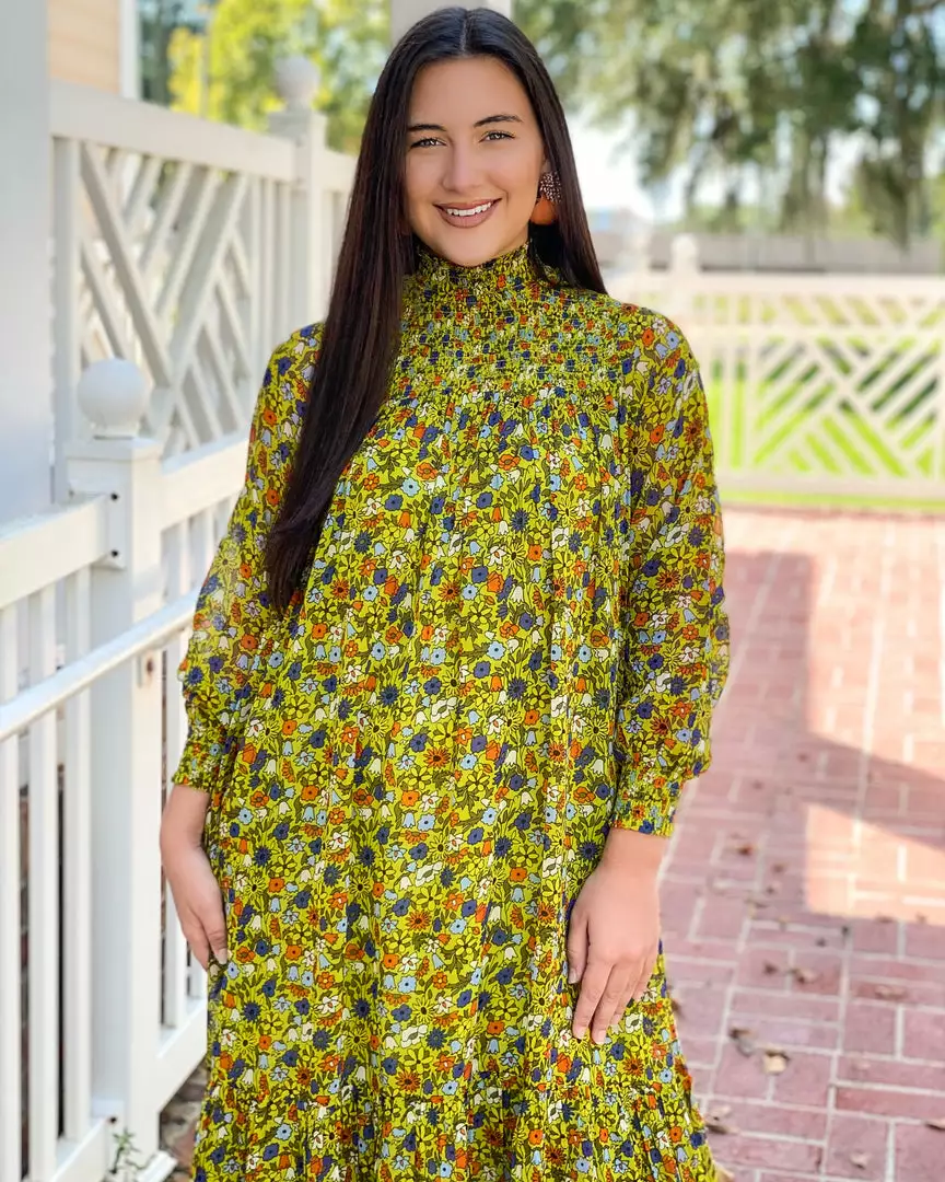 Olivia James The Label Piper Dress (Liberty Celery) 5 Olivia James The Label Piper Dress (Liberty Celery)