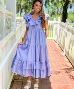 Crosby By Mollie Burch Willow Dress (Serene Blue)