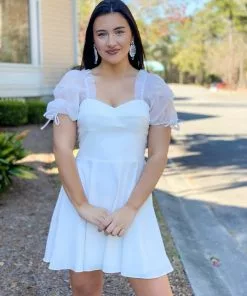 Amanda Uprichard Dresses Lovely Dress (Ivory)