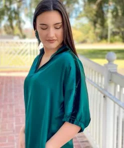 Emily Mccarthy Poppy Dress (Botanical Green) Dresses 9 Emily Mccarthy Poppy Dress (Botanical Green) Dresses