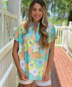 Crosby By Mollie Burch Ines Tunic (Sunflower)