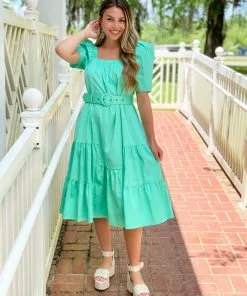 Crosby By Mollie Burch Lena Dress (Bahama Blue) Dresses