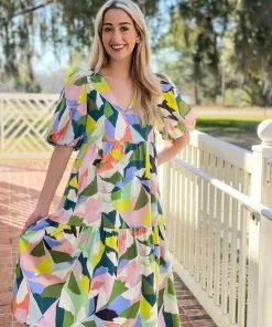Crosby By Mollie Burch Brawley Dress (Poinciana)