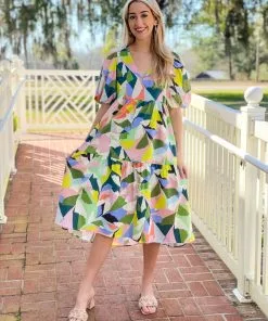Crosby By Mollie Burch Brawley Dress (Poinciana)