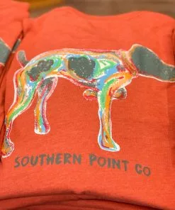 Southern Point Tops Abstract Greyton (Baked Clay)