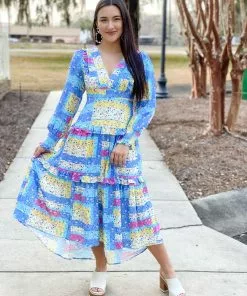 BTFL Dresses Multi Colored Dress