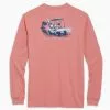 Southern Tide Little Tuna Cart Tee (Pale Primrose) Tops 2 Southern Tide Little Tuna Cart Tee (Pale Primrose) Tops