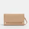 Hammitt AJ Crossbody Clutch (Barely Tan) Accessories