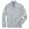 Fish Hippie Roan Camo Print 1/4 Zip Pullover (Grey) 2 Fish Hippie Roan Camo Print 1/4 Zip Pullover (Grey)