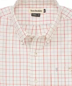 Tom Beckbe Tops Poplin Shirt (Alloy/Ecru)