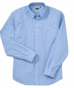 Tom Beckbe Tops Poplin Shirt (Blue/White)