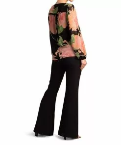 Trina Turk Watson Top (Multi Black) Tops