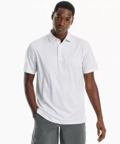 Southern Tide Driver Pine Ridge Perf Polo (Multiple Colors) Tops
