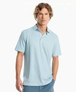 Southern Tide Driver Pine Ridge Perf Polo (Multiple Colors) Tops