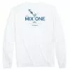 Fish Hippie Mix One Long Sleeve Tee (White) Tops